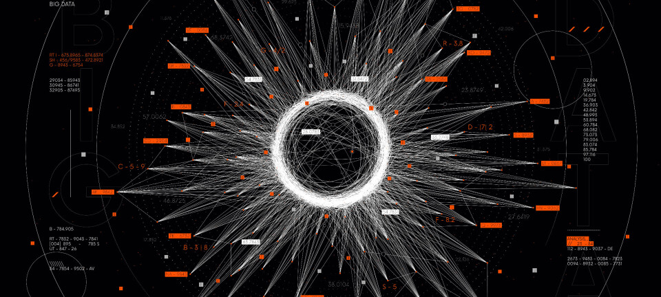 Cluster classification visualization