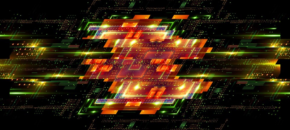 3D rendering of CPU socket