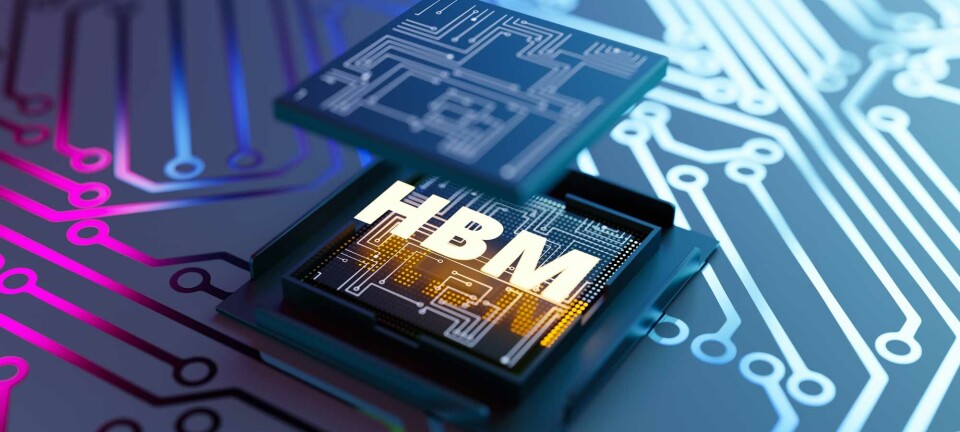 High bandwidth Memory conceptual illustration