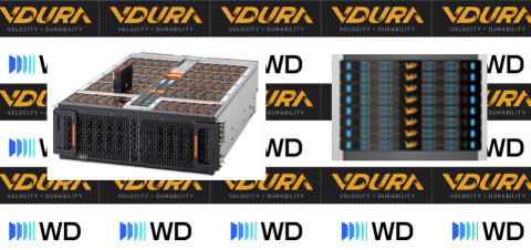 VDURA V5000 and WD Data60 JBOD teaser