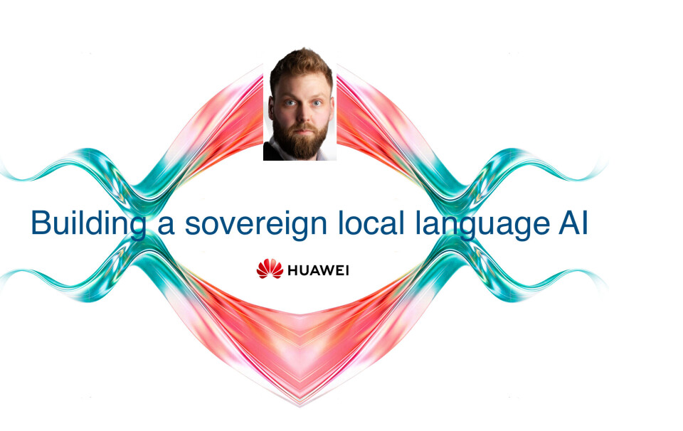 Huawei Sovereign Norway AI teaser.