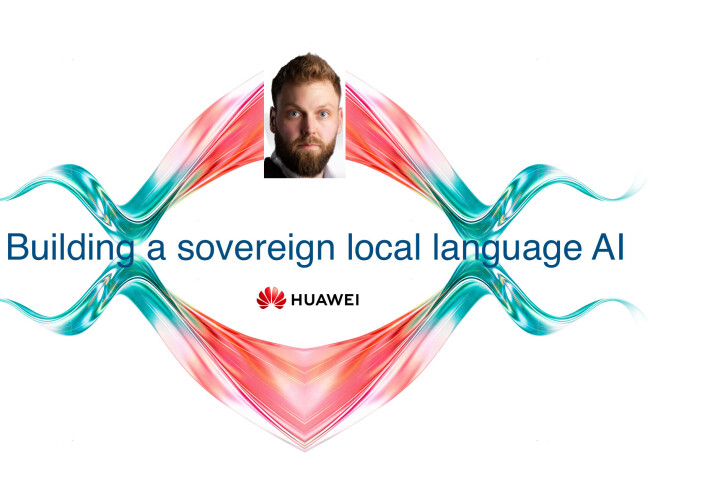 Huawei Sovereign Norway AI teaser.